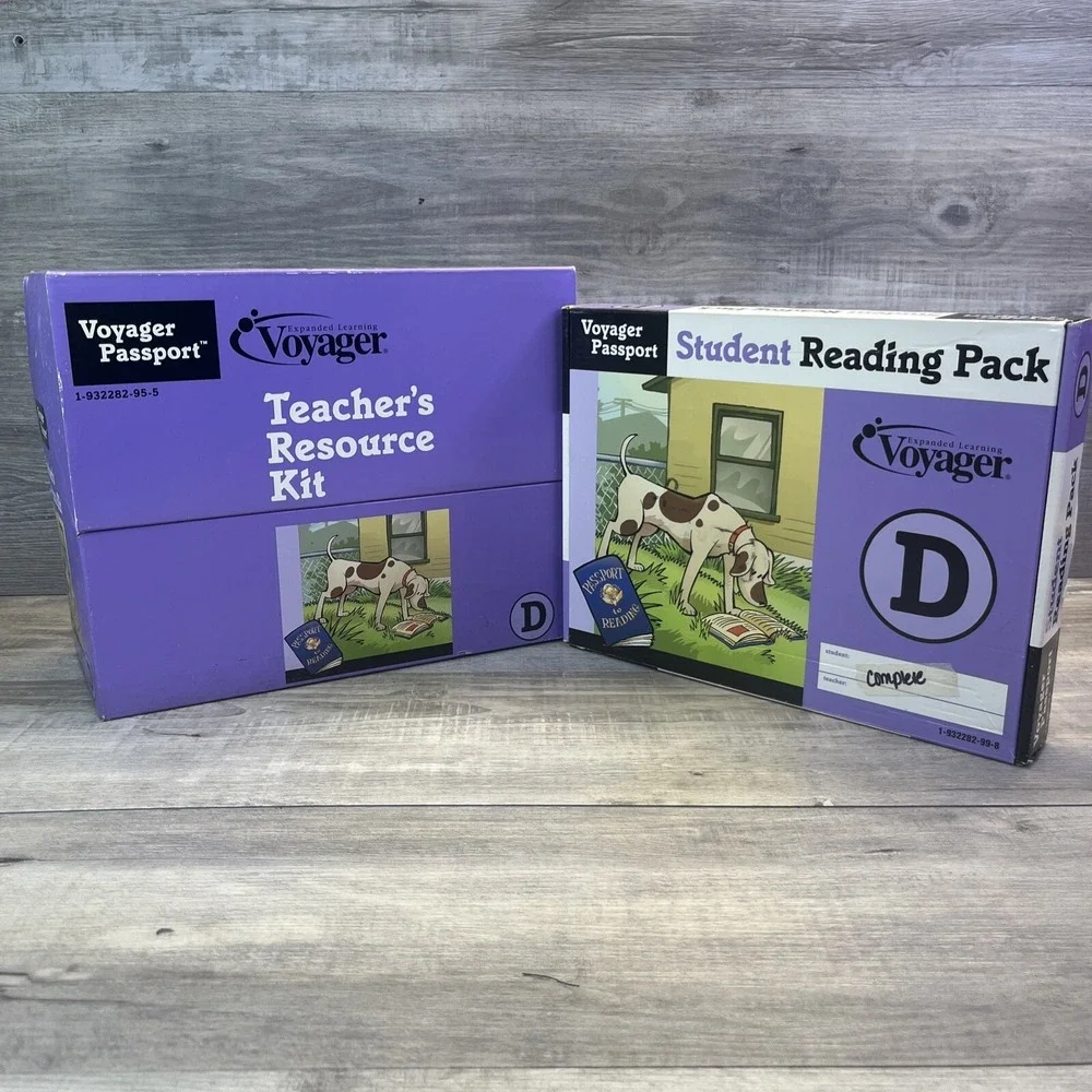 VOYAGER PASSPORT Teacher Resource Kit and Student Reading Pack D Set 2004